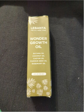 Lebanta Wonder Growth Oil Batana Coconut Castor Rosemary 4 fl oz All Hair